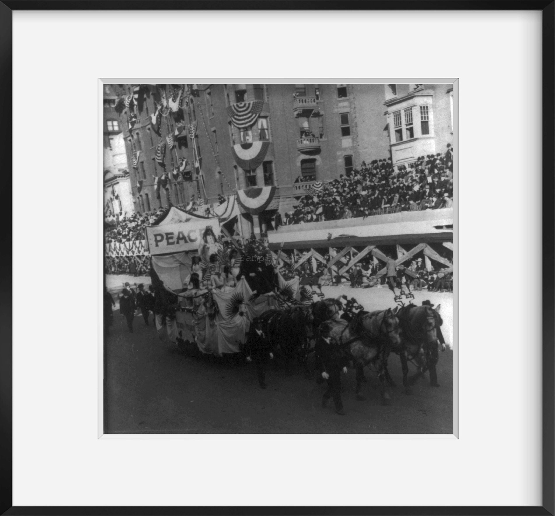 1899 Photo Leading the parade - Phila. Peace Jubilee Location: Pennsylvania, Phi