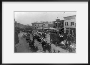 Photo: Circus Parade down Main Street, Goldfield, Esmeralda County, Nevada, NV, c1907