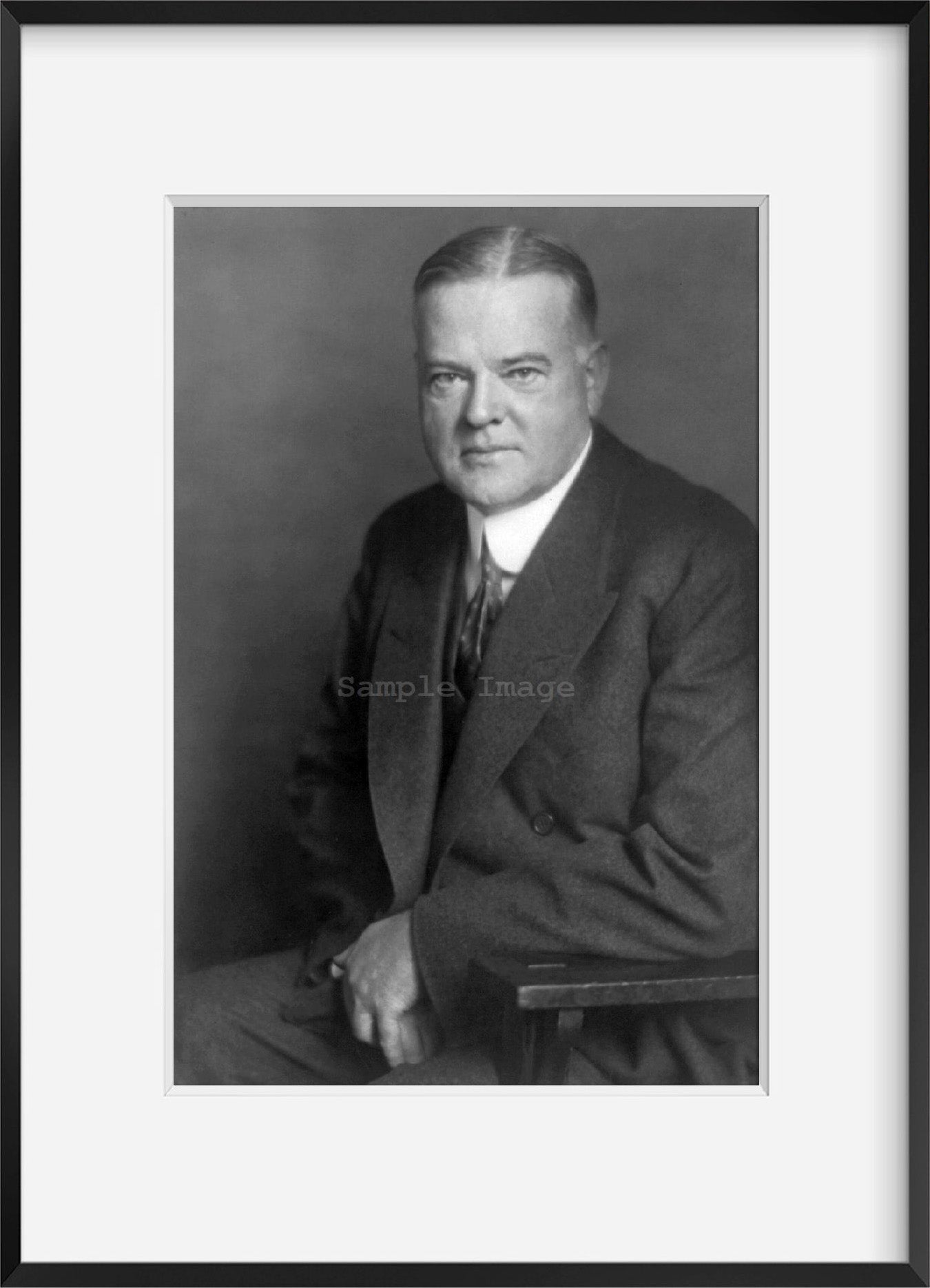 Photo: Herbert Clark Hoover, 1874-1964, 31st President of the U.S., mining engineer