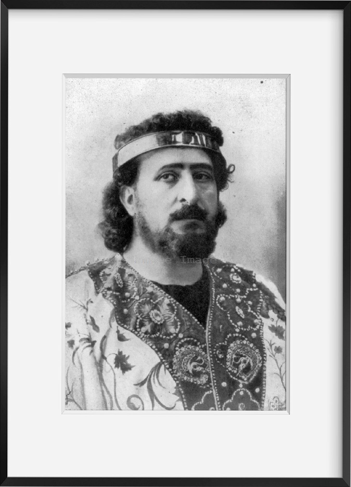 Photo: Mattia Battistini, 1856-1928, Italian operatic baritone, King of Baritones, o