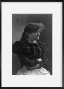 1896 Photo Minnie Maddern Fiske
