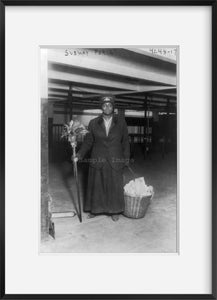 Vintage 1917 photograph: Women subway workers, N.Y.C., 1917: African American po