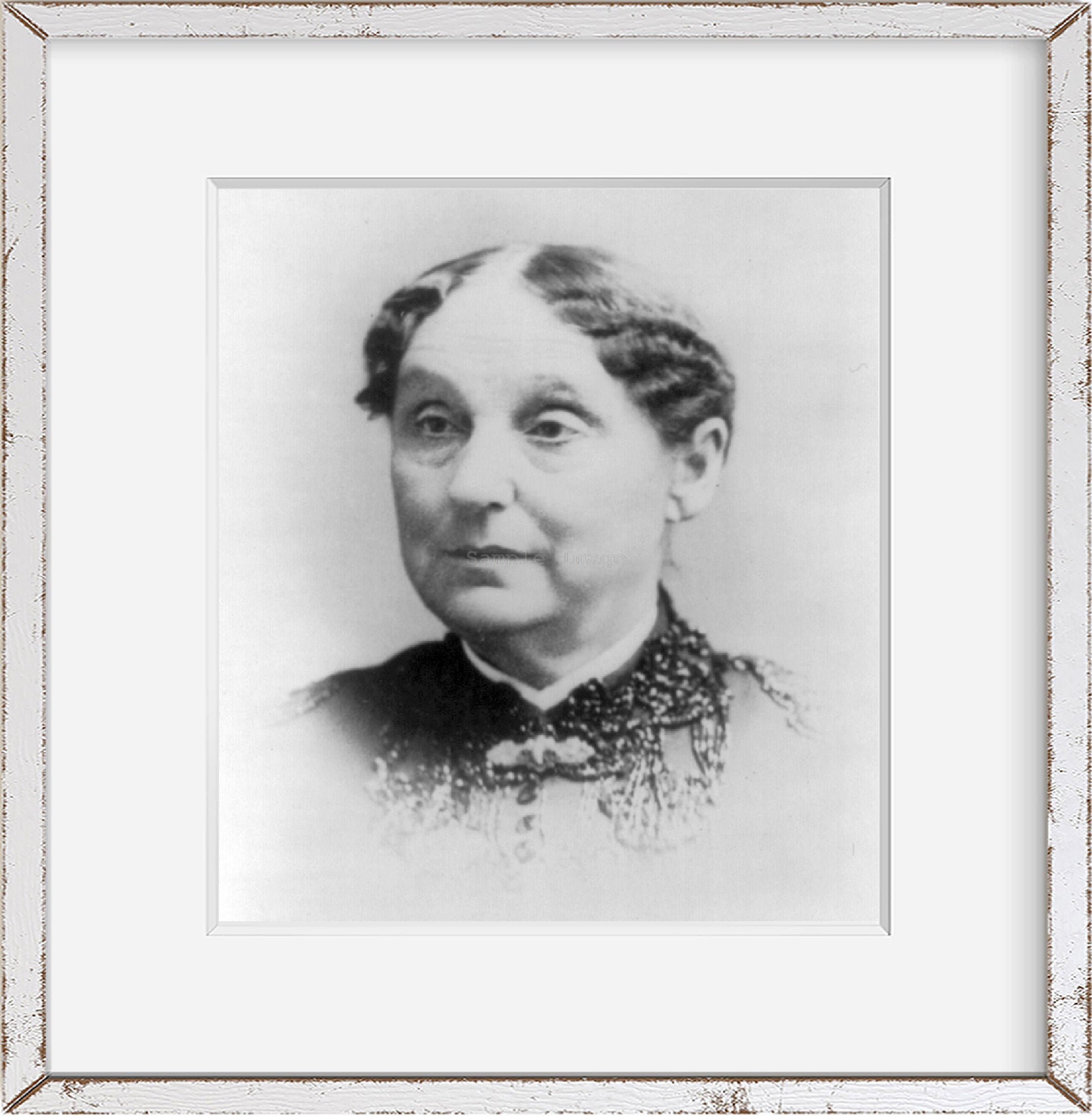 Photo: Abigail Scott Duniway, 1834-1915, American women's rights advocate, editor, w