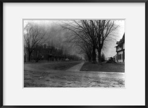 1894 photograph of Va. - Arlington Co. - Fort Myer; looking down street of offic