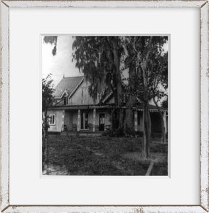Photo: Florida --winter home of Mrs. Harriet Beecher Stowe, at Mandarin
