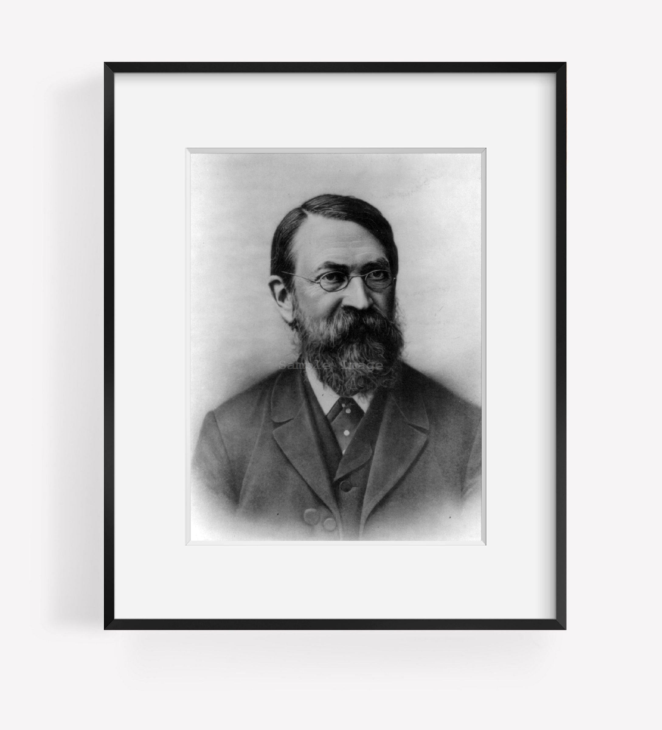 Photo: Ernest Mach, 1838-1916, Austrian physicist, philosopher