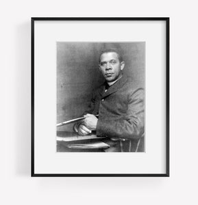Photo: Booker Taliaferro Washington, 1856-1915, educator, orator