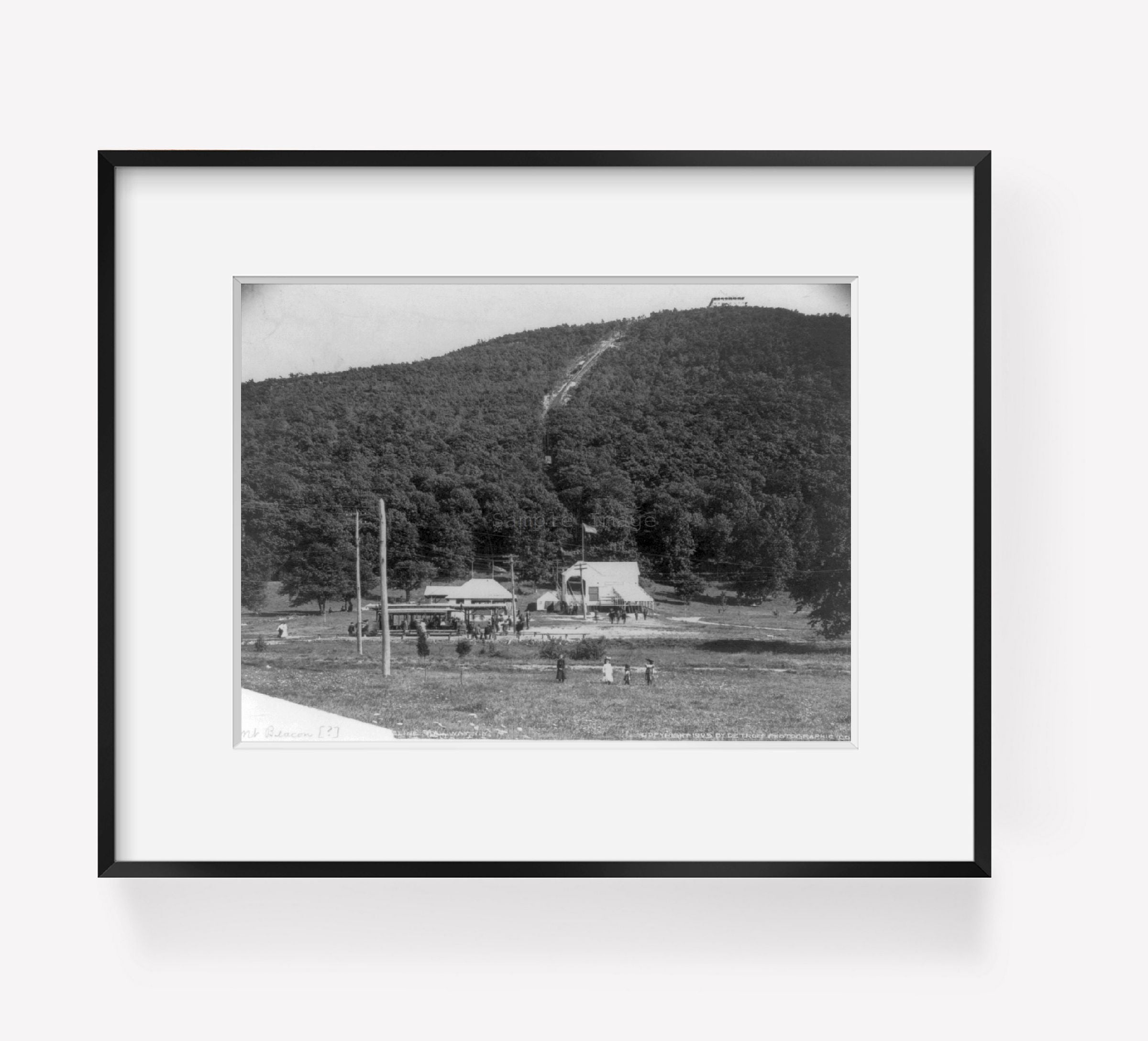 Photo: Mt Beacon?, incline railway, New York, NY, c1903, Children
