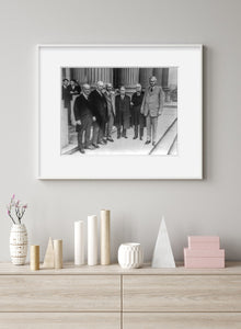 Photo: Orville Wright, 1871-1948, Fess, Burton, Simmons, Overman