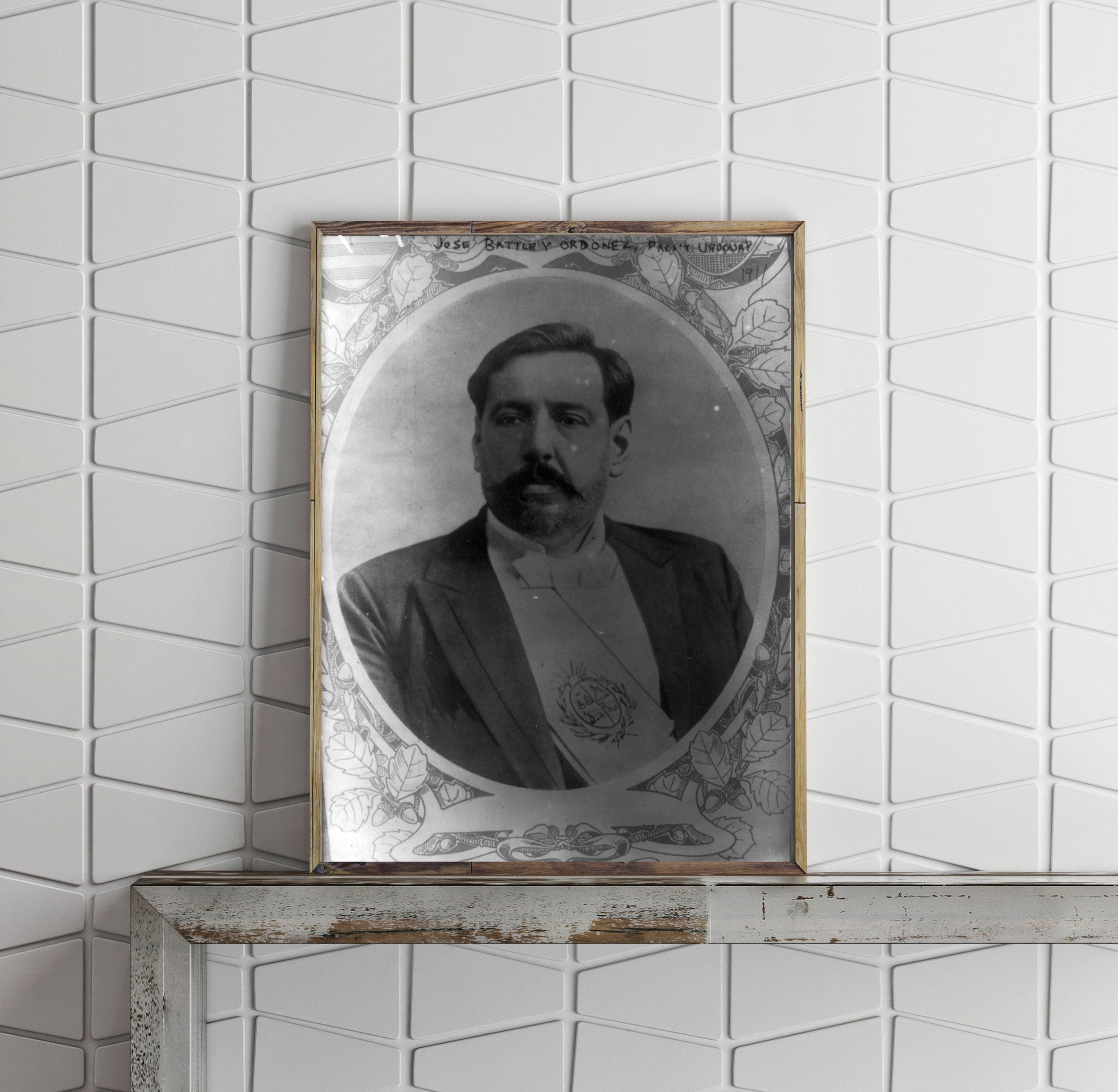 Photo: José Pablo Torcuato Batlle y Ordóñez, 1856-1929, President of Uruguay