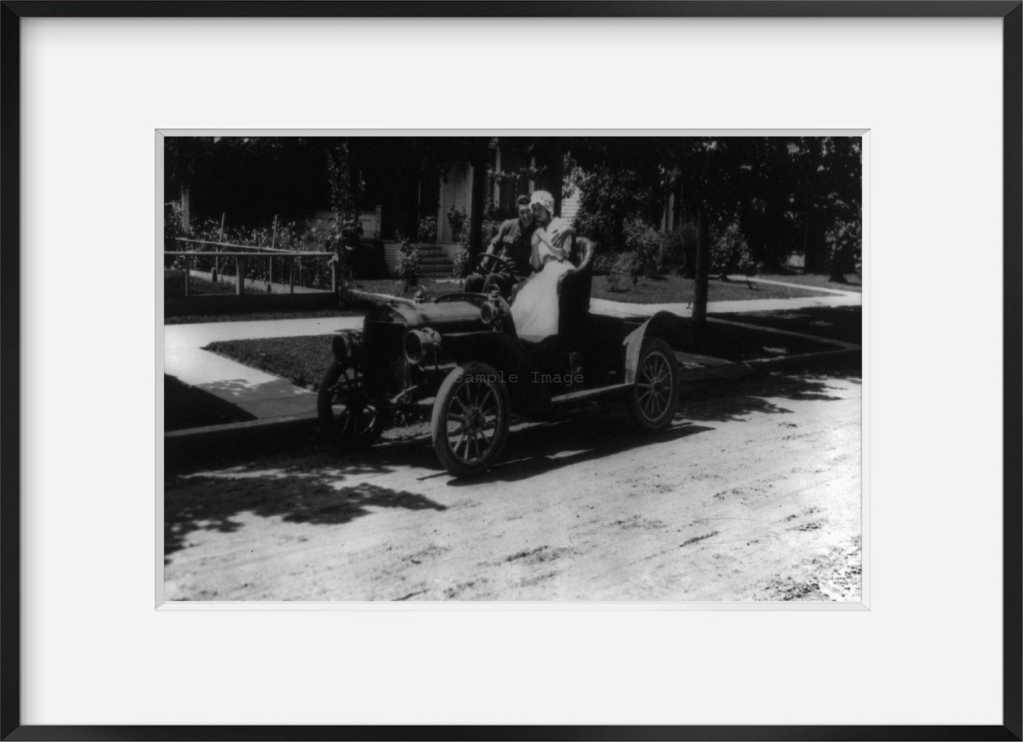 Photo: A roadster, Boise?, Idaho, ID, c1914, Otto M Jones
