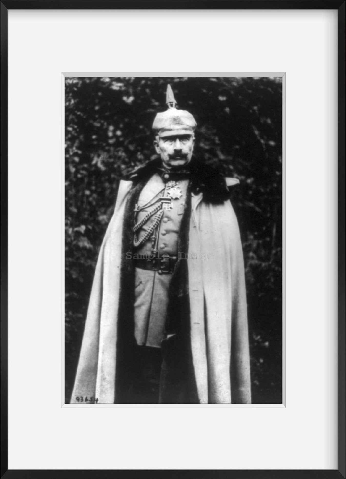 Vintage c1915 Jan. 15 photograph of Wilhelm II, German emperor, 1859-1941 Summar