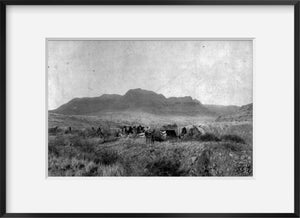 Photo: Apache camp at Canon de los Embudos, c1886, CS Fly