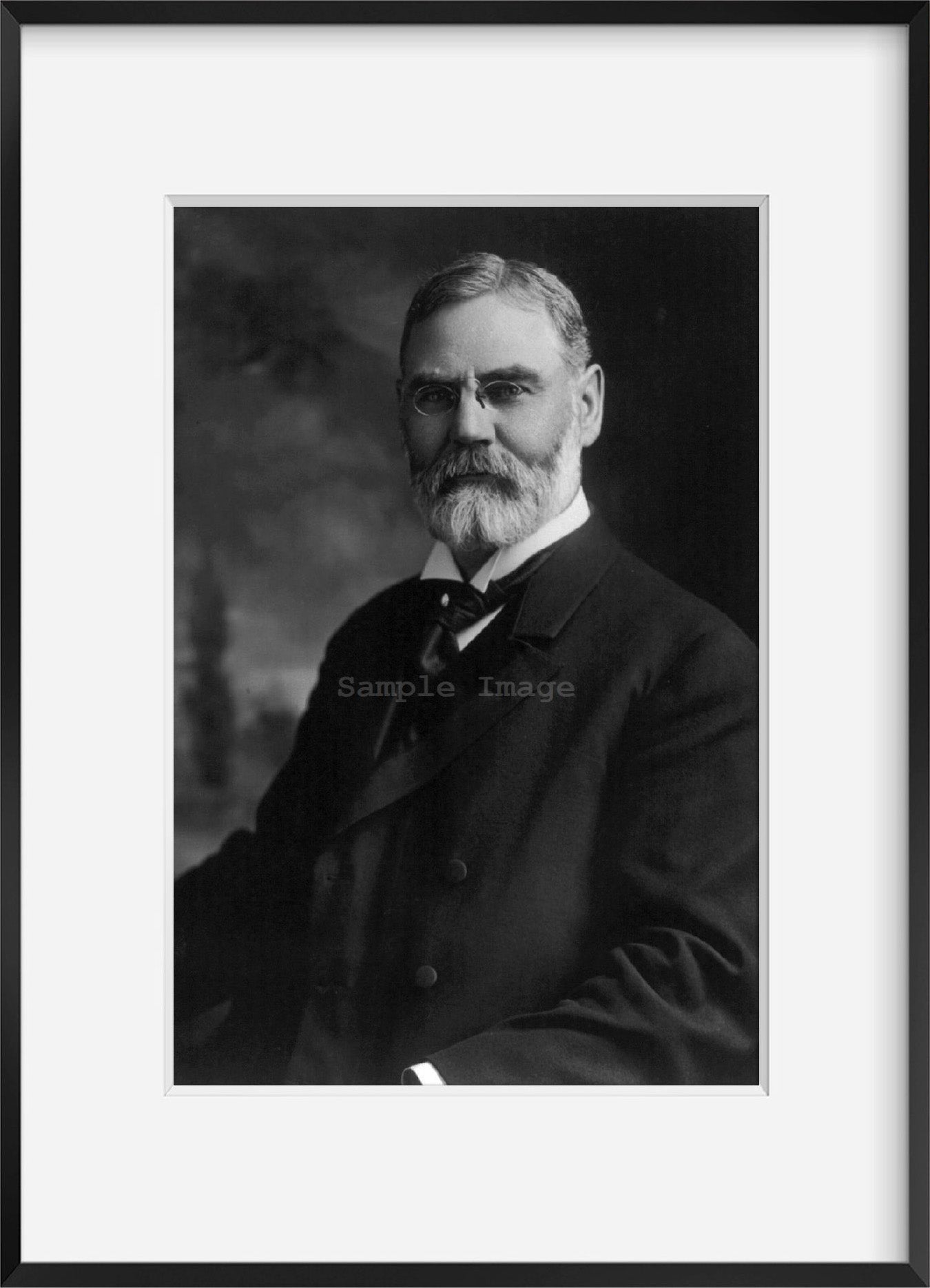 1909 Photo James Robert Mann, 1856-1922 1/2 length, facing left.