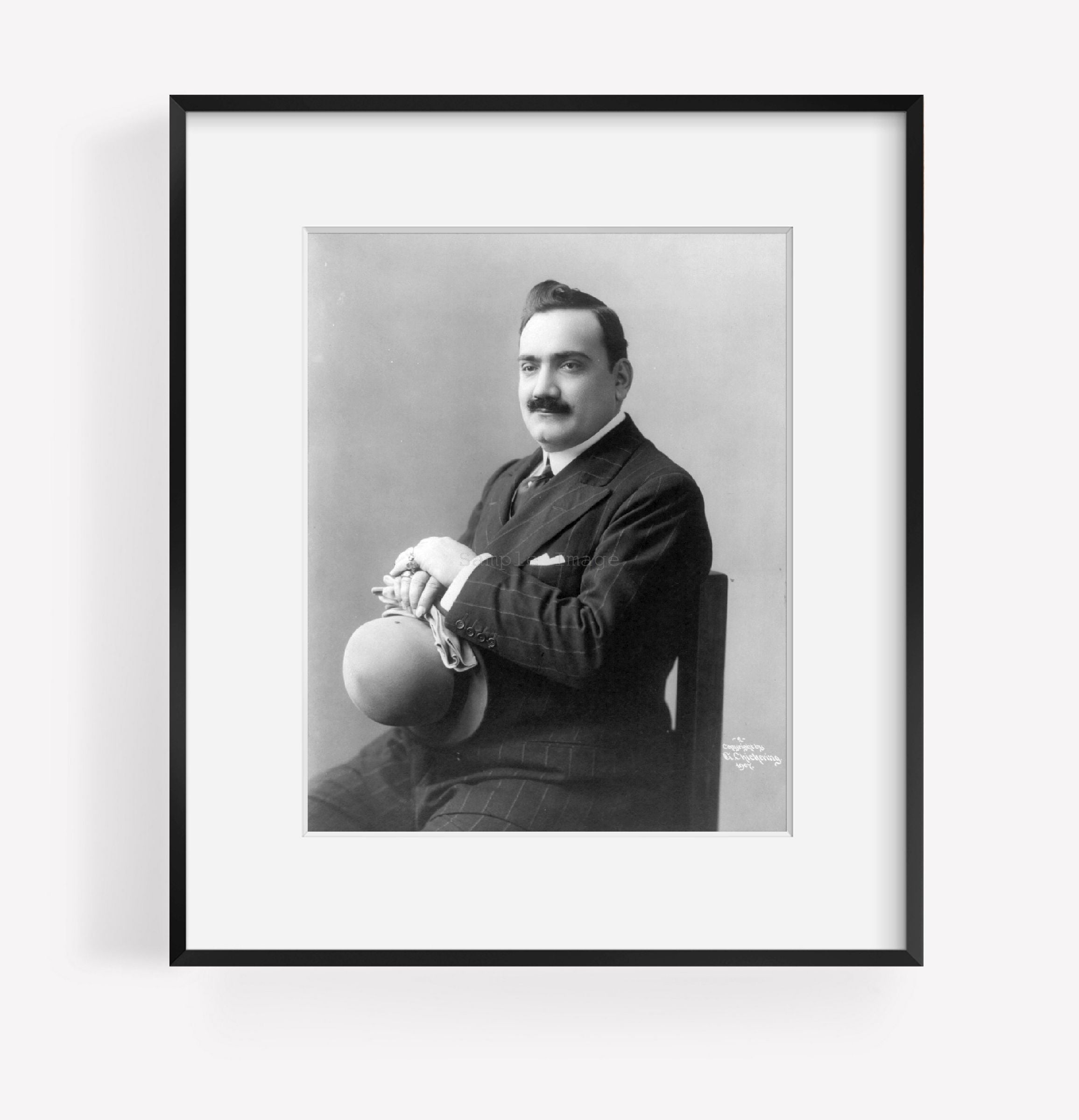 Photo Enrico Caruso 1873 1921 Italian tenor opera singer 7