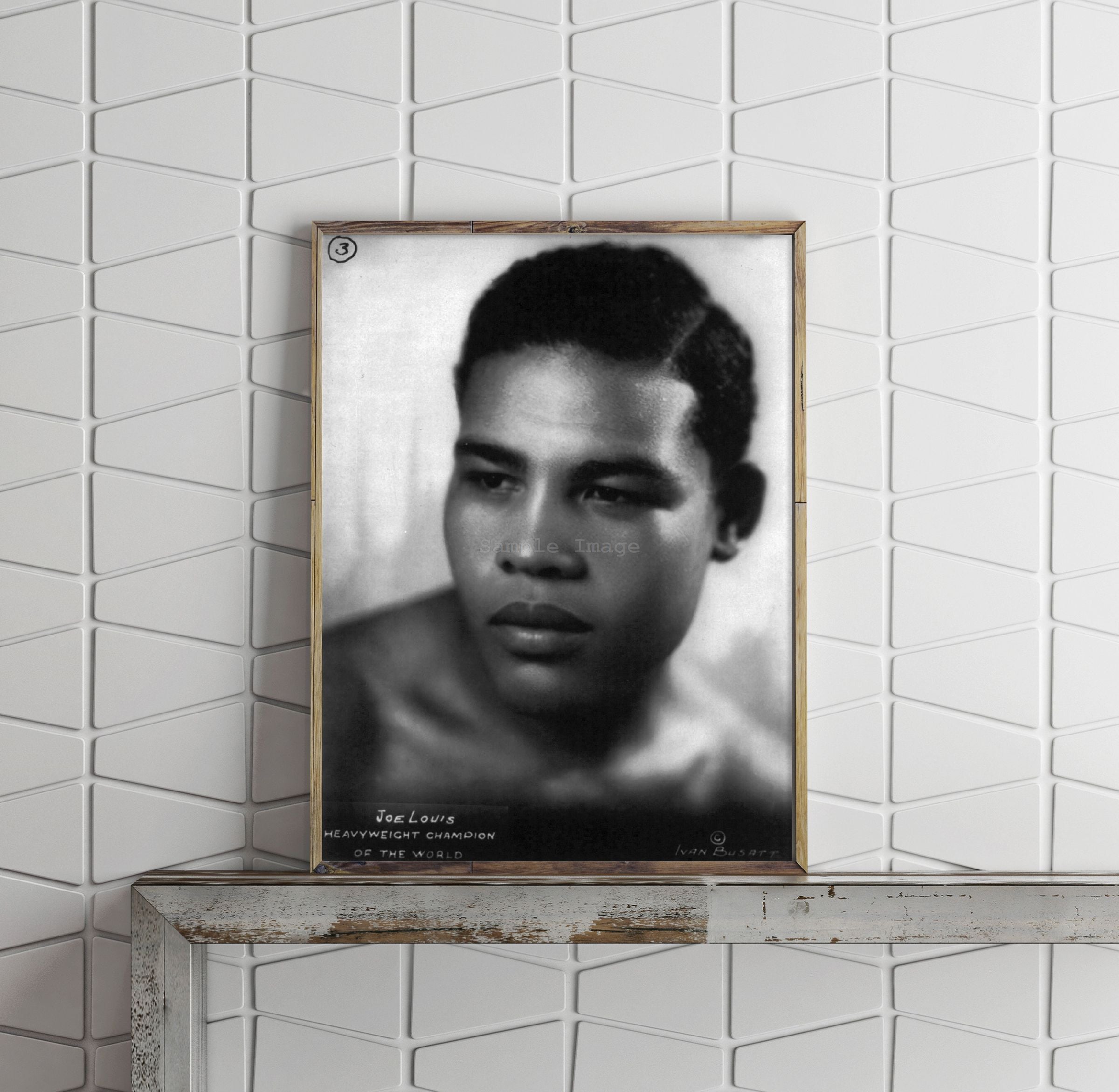 Photo Joseph Joe Louis Barrow 1914 1981 Boxing champion