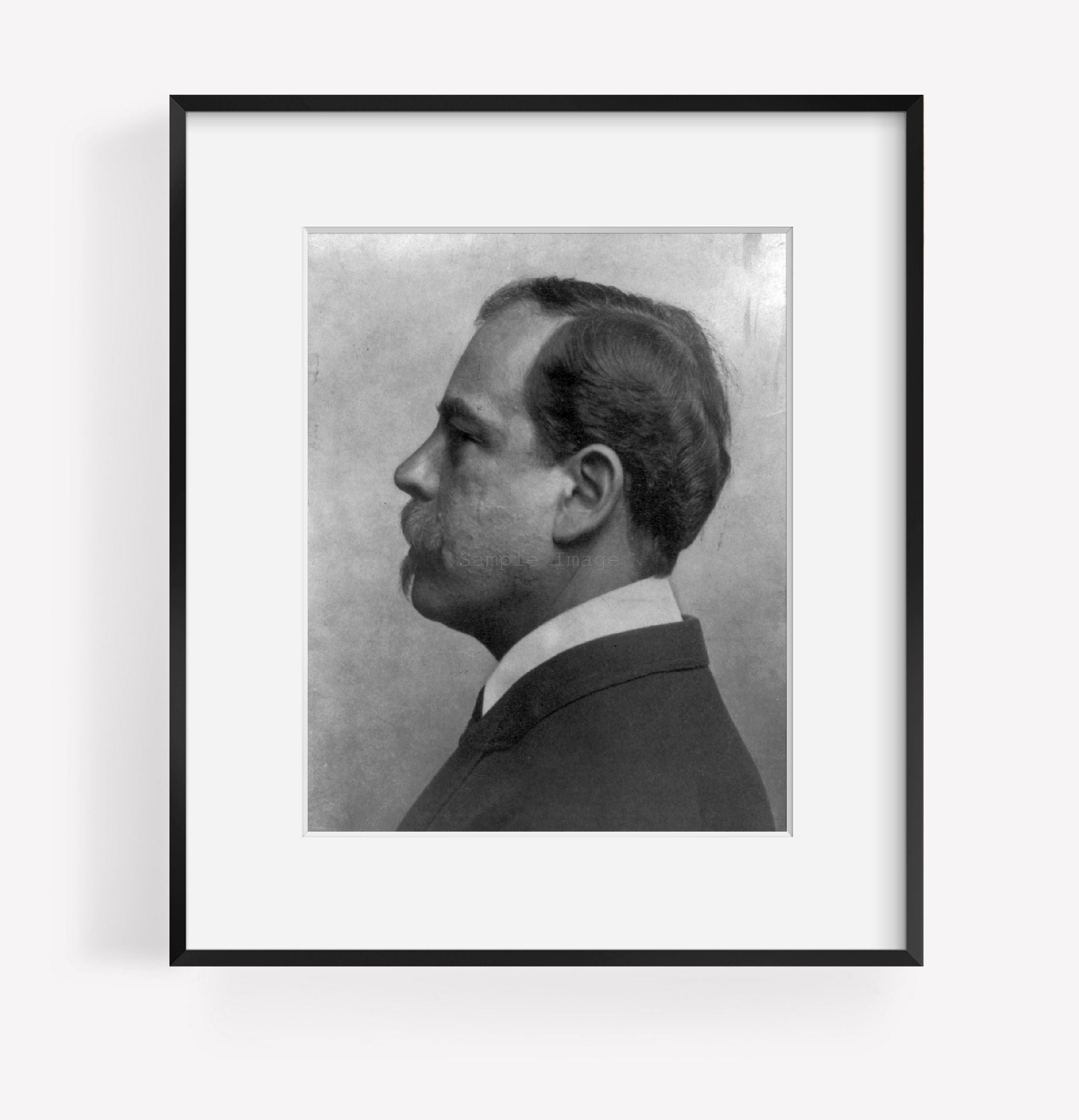 Photograph of John Merven Carrère, 1858-1911 Summary: Head and shoulders, left p