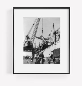 between 1942 and 1945 photograph of New York Port of Embarkation during World Wa