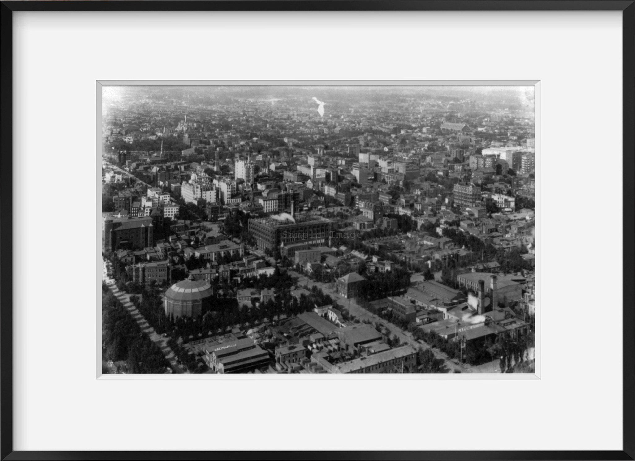 Photograph of Aerial view of Washington, D.C. looking N.E.