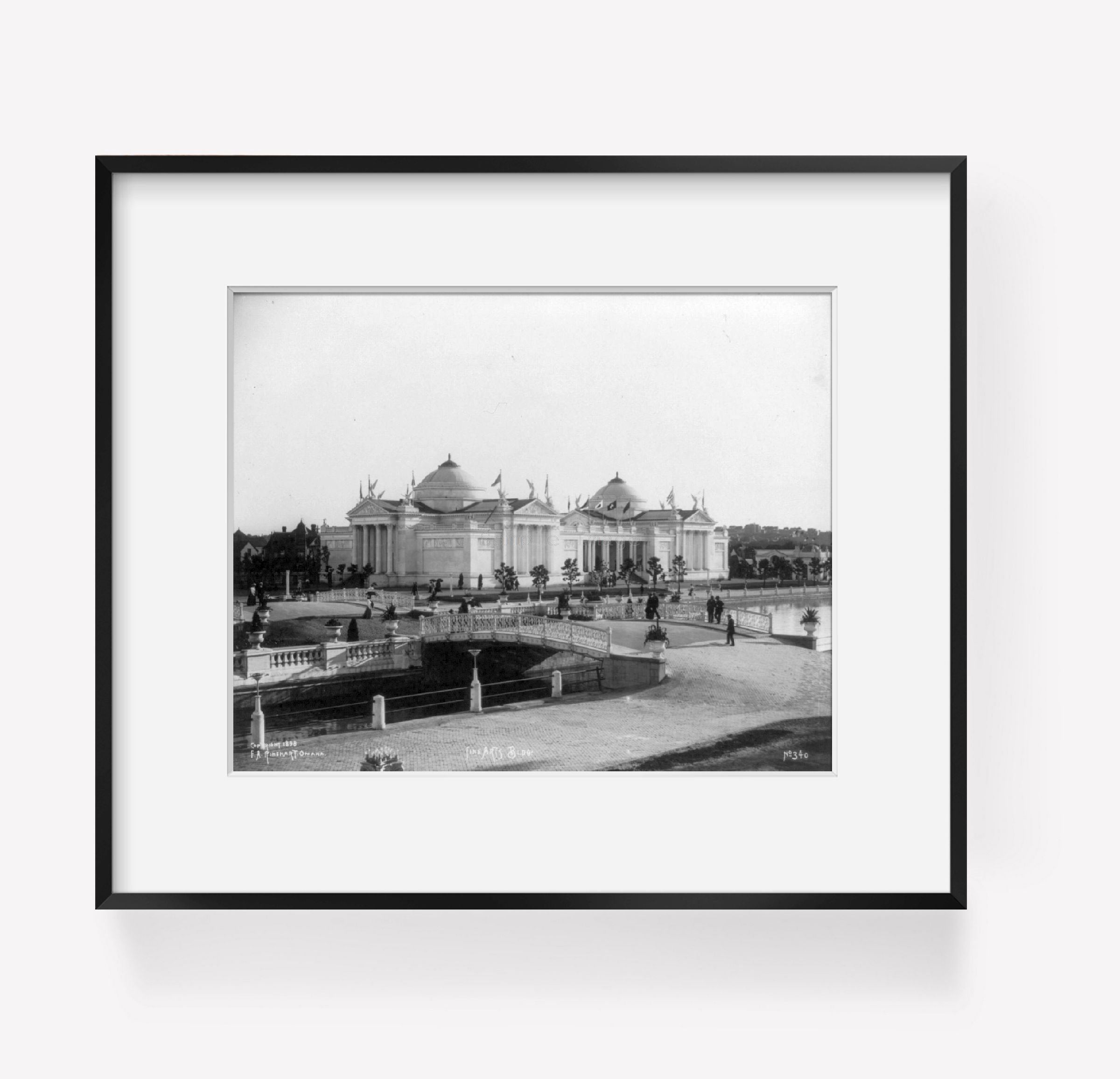 c1898 photograph of Trans-Mississippi and international exposition, Omaha, Neb.: