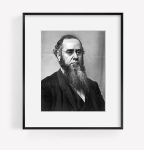 Photograph of Edwin McMaster Stanton Summary: Head and shoulders, facing right.