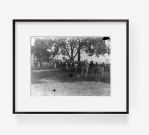 1890 photograph of Harvey W. Wiley family, Sioux City, Iowa: Dining at old farm