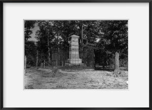 Photograph of Monument marking the place where Stonewall Jackson was killed on M