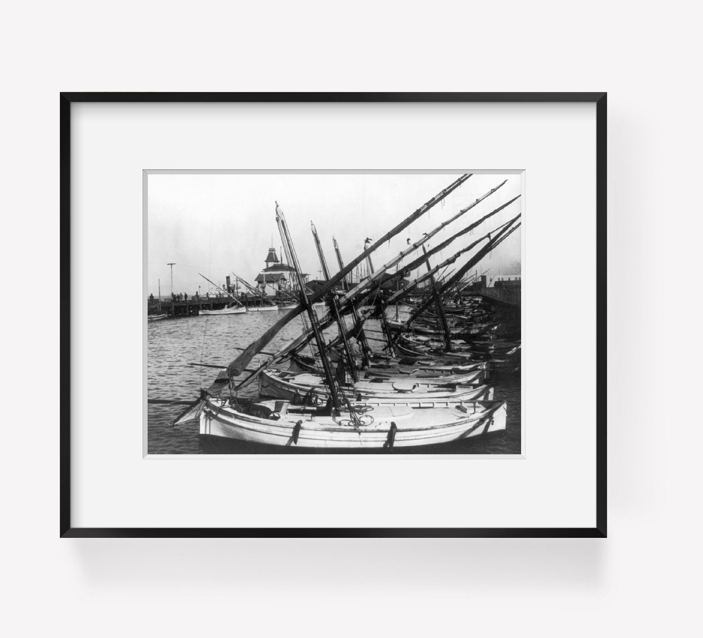 1901 Photo Fishermen's Wharf, San Francisco