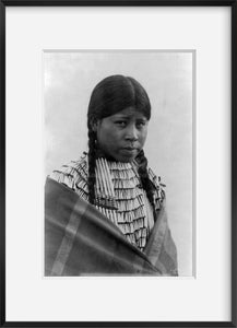 Photo: A Cheyenne Indian Maiden by Richard Throssel, 1907