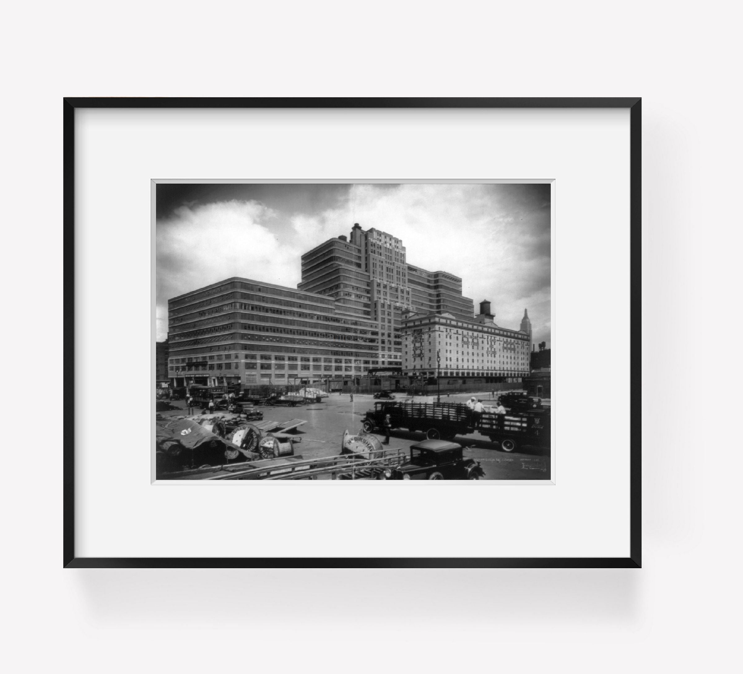 Photo: Starrett-Lehigh Building, New York City, NYC, c1932