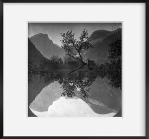 Photo: Photo of Stereograph, Yosemite Valley, California, Lake, Mountains, Nature, Lan