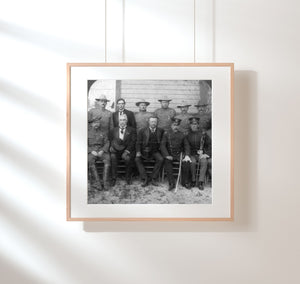 Photo: Photo of Stereograph, President Theodore Roosevelt, Rough Riders, San Antoni