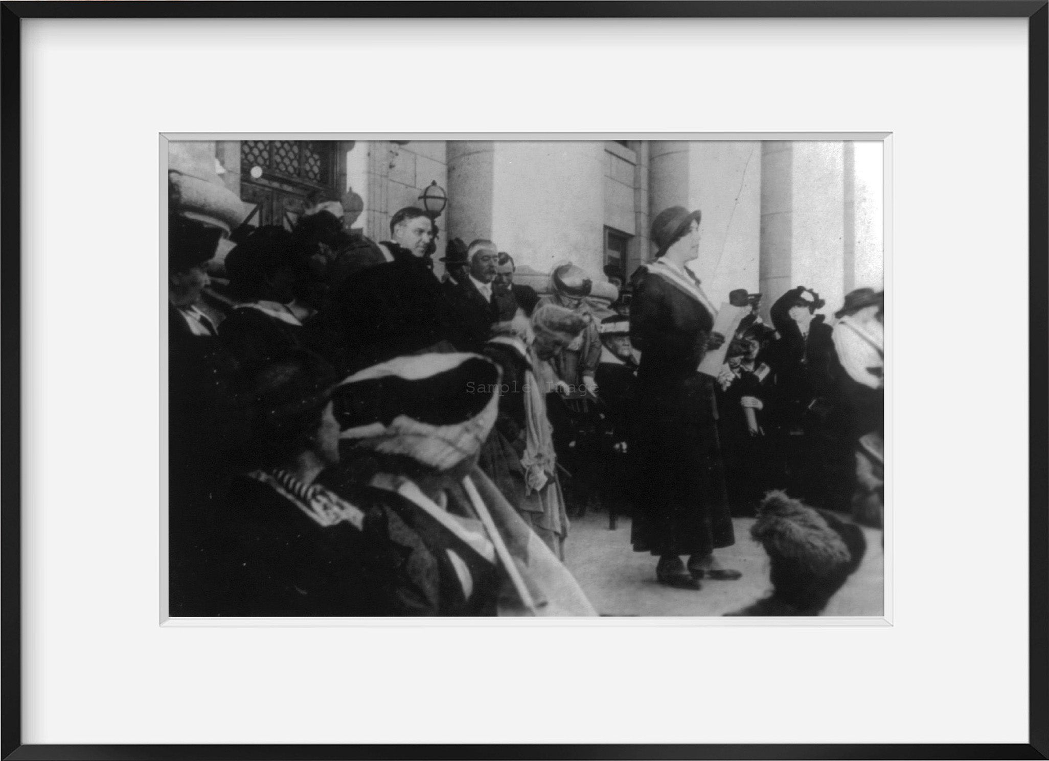 Photo: Sara Bard Field, California, Woman Voters Convention, 1912