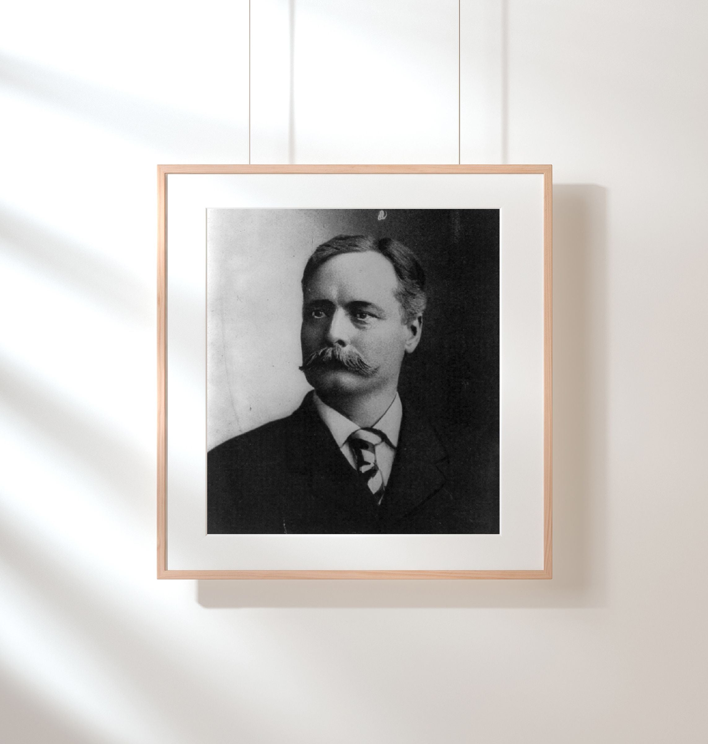1905 July 12 photograph of William James Calhoun, 1848-1916 Summary: Head and sh