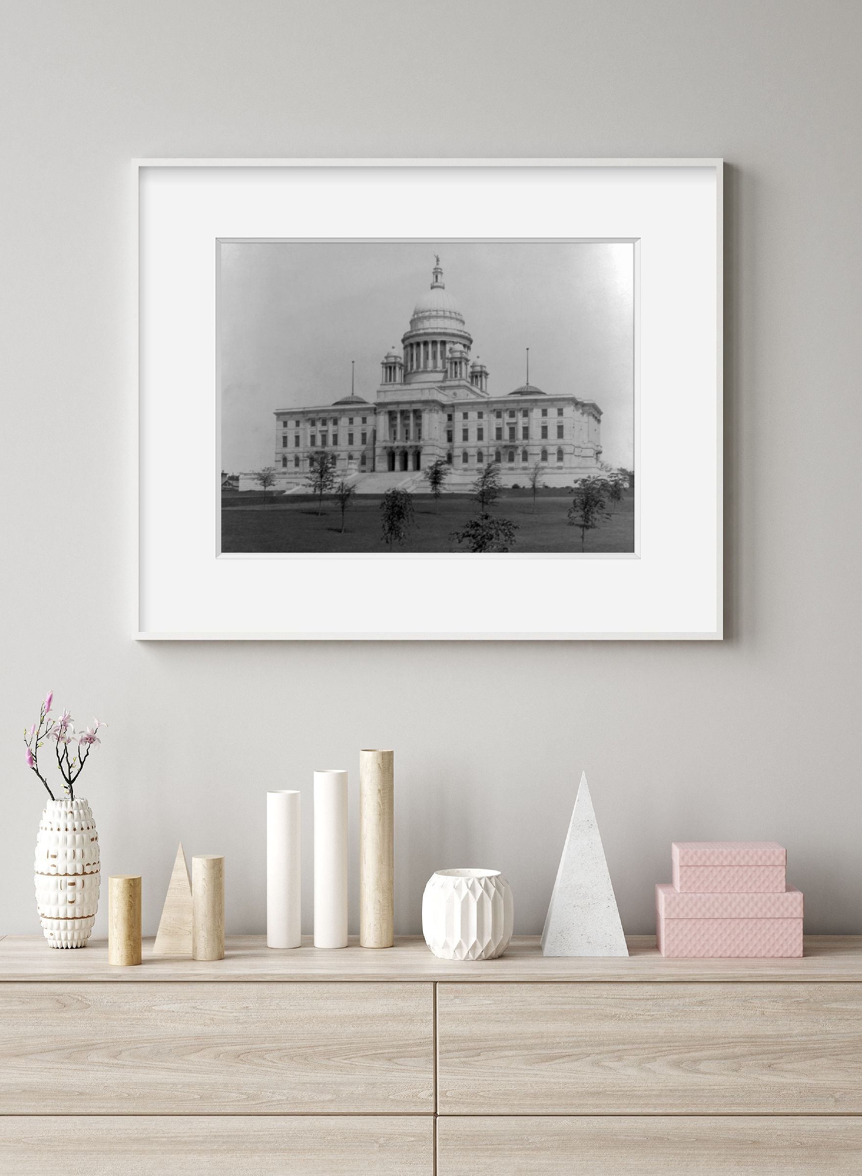 Photo: State Capitol, Providence, R.I., c1906, Rhode Island