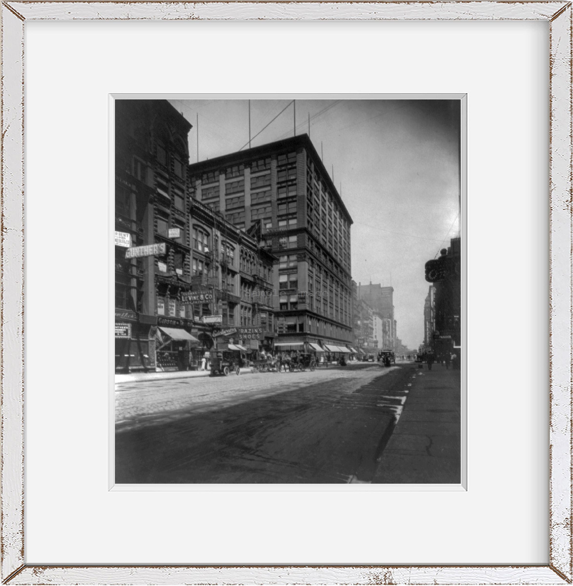 Photo: Chicago, Illinois, State Street, c1906, by Alvah C. Roebuck