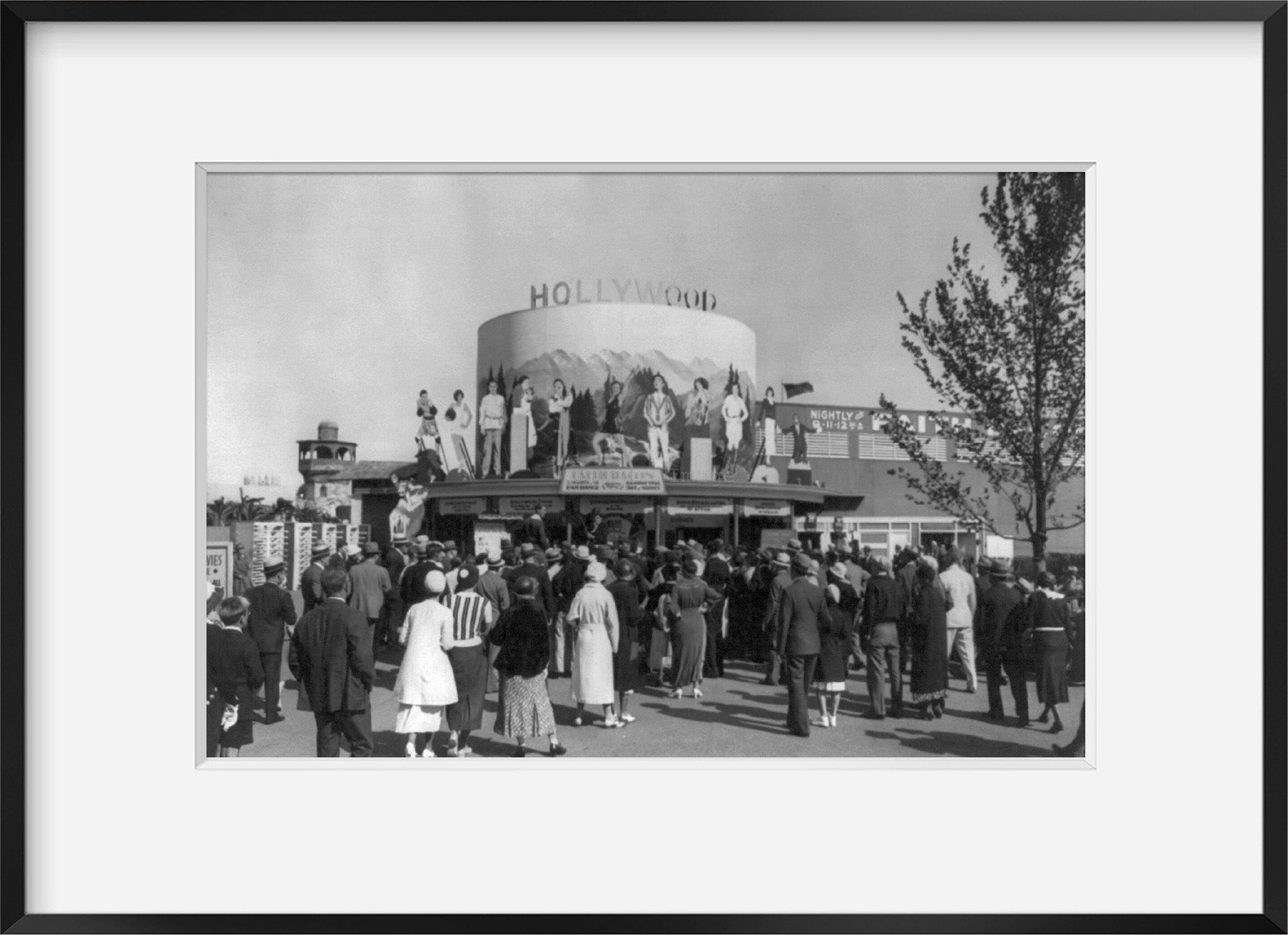 Photo: Illinois, Chicago, 1933 World's Fair, Hollywood exhibit