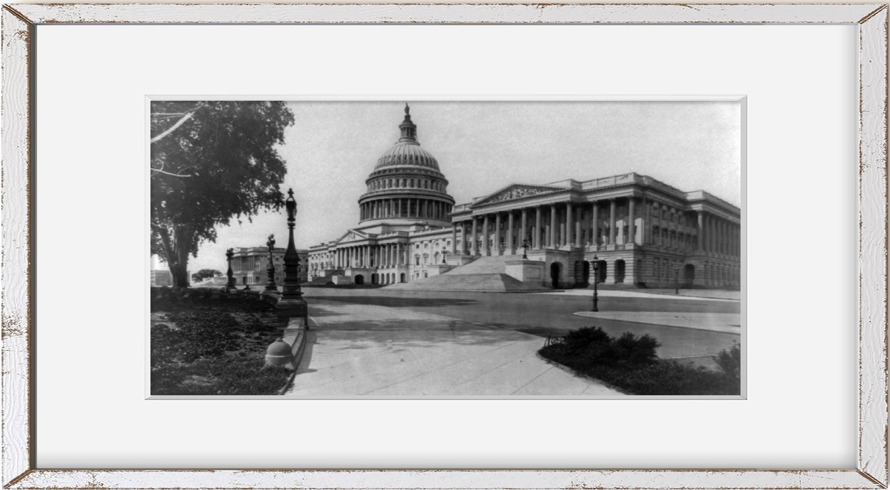 1882(?) photograph of Views from the northeast of the U.S. Capitol: view from si