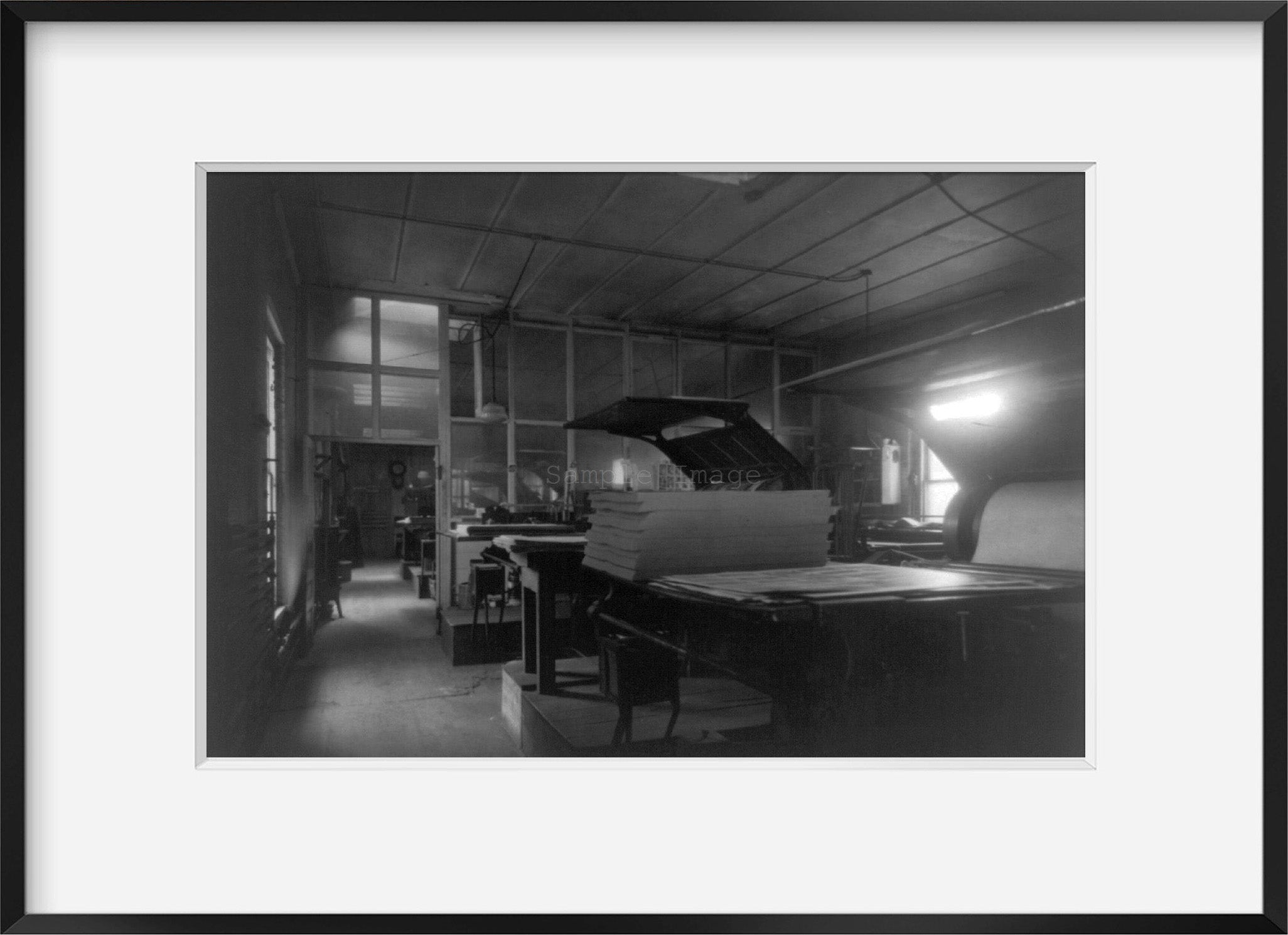 Photo: The Albertype Company, Postcard Factory, 250 Adams Street, Brooklyn, New York
