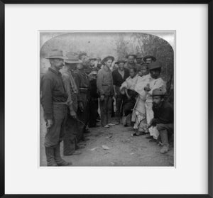 Photo: Spanish American War, Filipinos entering American Lines, Pasay, Philippin