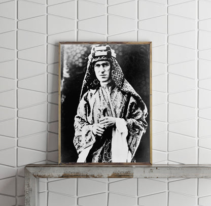 Photo: T.E. Lawrence, as Lawrence of Arabia 1920's