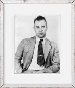 Photo: John Dillinger, 1934, Ganster