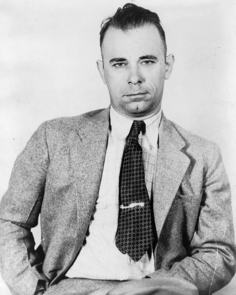Photo: John Dillinger, 1934, Ganster