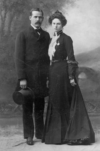 Photo: Harry Longabaugh, Sundance Kid, Etta Place, c1900