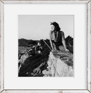 Photo: Sanora Babb, James Wong Howe, Monterey, California, c1950
