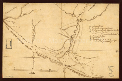 1770 map Map of the coast of New Jersey from Barnegat Inlet to Cape May. Batsto forge. Map Subjects: Batsto Region | Batsto Region NJ | Coasts | New Jersey | - New York Map Company