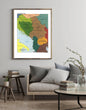 2003 Map| Central Balkan region| Balkan Peninsula Map Size: 18 inches - New York Map Company