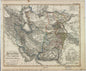 1835 map Iran und Turan: Persien, Afghanistan, Biludschistan, Turkestan: eine geographische Skizze