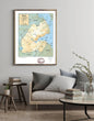 1991 Map| Djibouti| Djibouti Map Size: 18 inches x 24 inches |Fits 18x - New York Map Company