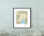 1995 Map|Title: Uganda|Subject: Uganda 20 inches x 24 inches |Fits 20x24 size fr - New York Map Company